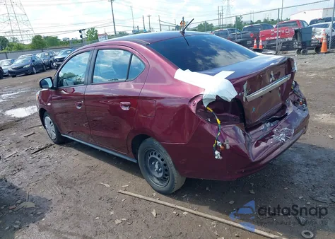 2019 Mitsubishi Mirage G4 Es from USA, damaged, VIN ML32F3FJ9KHF03657